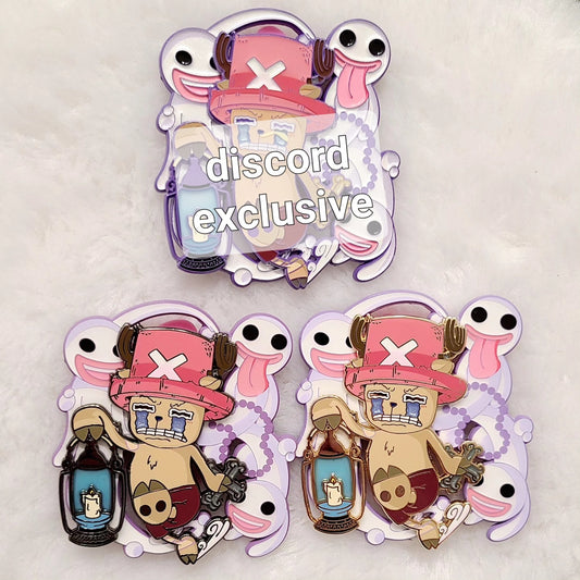 Haunted Emergency Food enamel pin