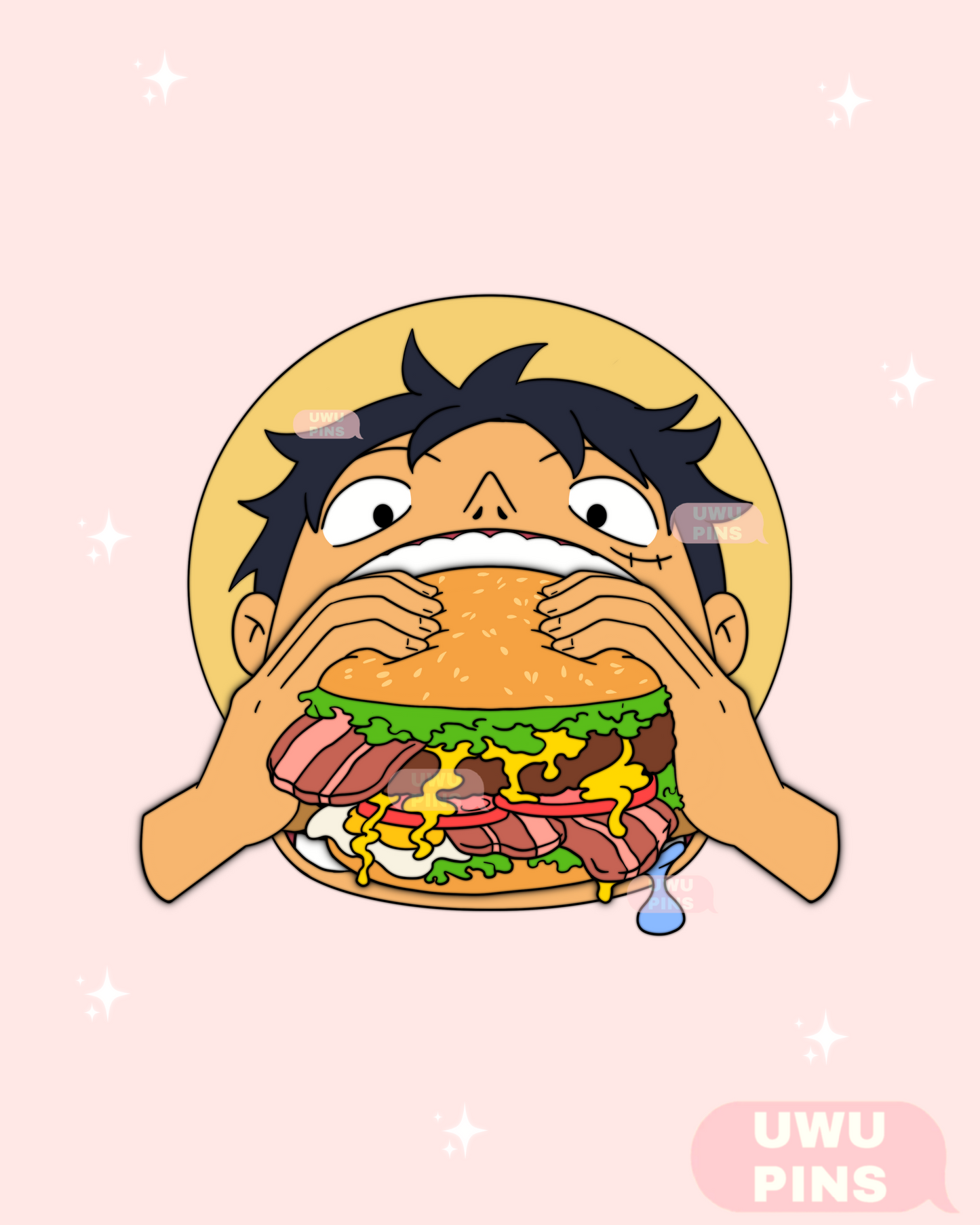 buffet magnet pin (pre-order)