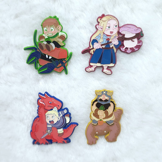 [Discord] Foodie cheebs Soft Enamel filler pins