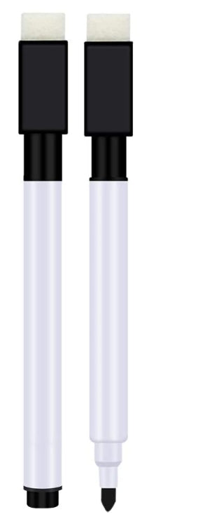 Black Magnetic Dry Eraser Pen